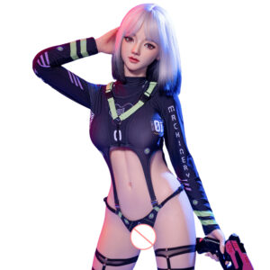 Solid silicone doll high-end skeleton simulation hair transplant constant temperature heating non inflatable adult sex toy